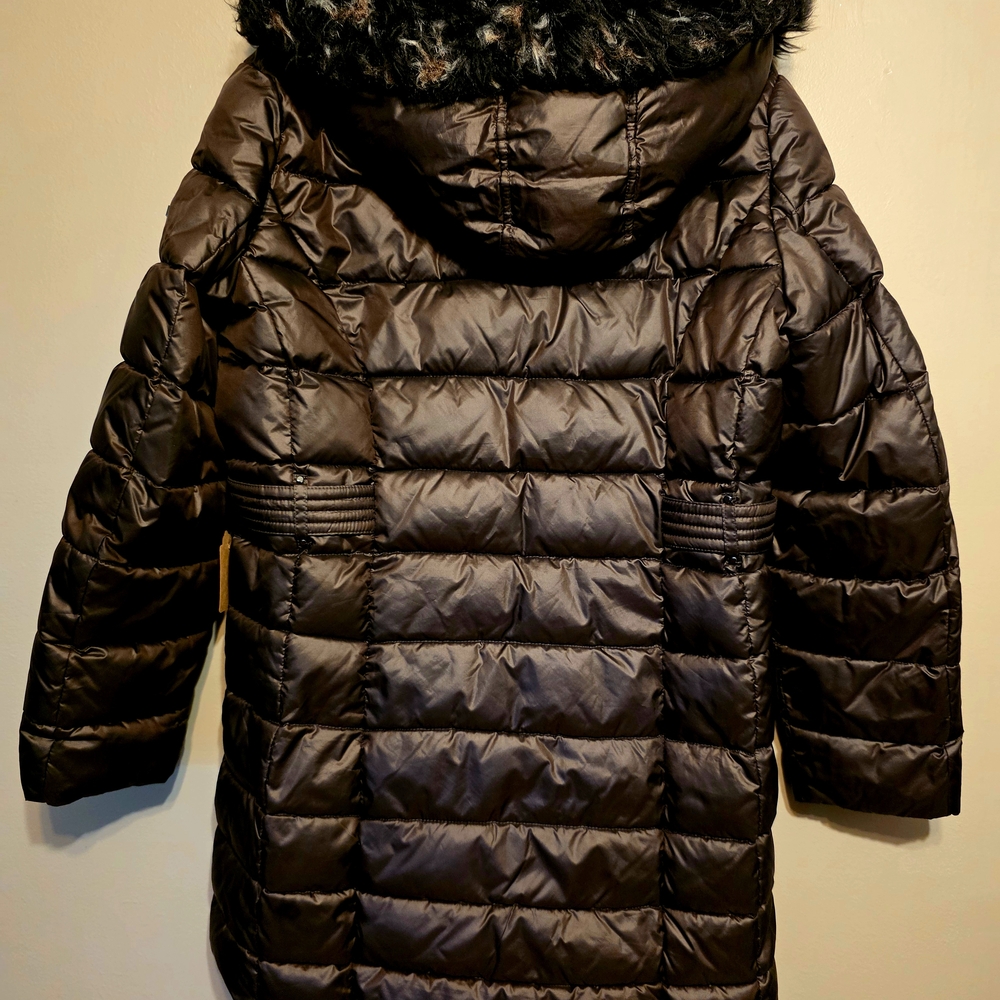 Laundry by Design Dark Brown Puffer Coat